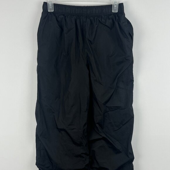 Athletic Works Pants Kids Girls Size 16 XL Waist 27in Stretch Black Inseam 28in - Picture 1 of 9